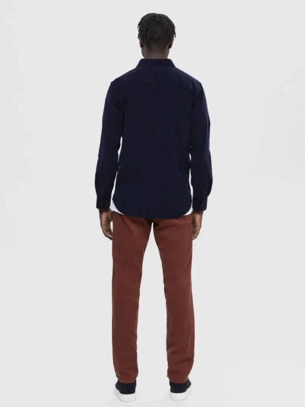 Skjorter>SELECTED CORDUROY SKJORTE Blue