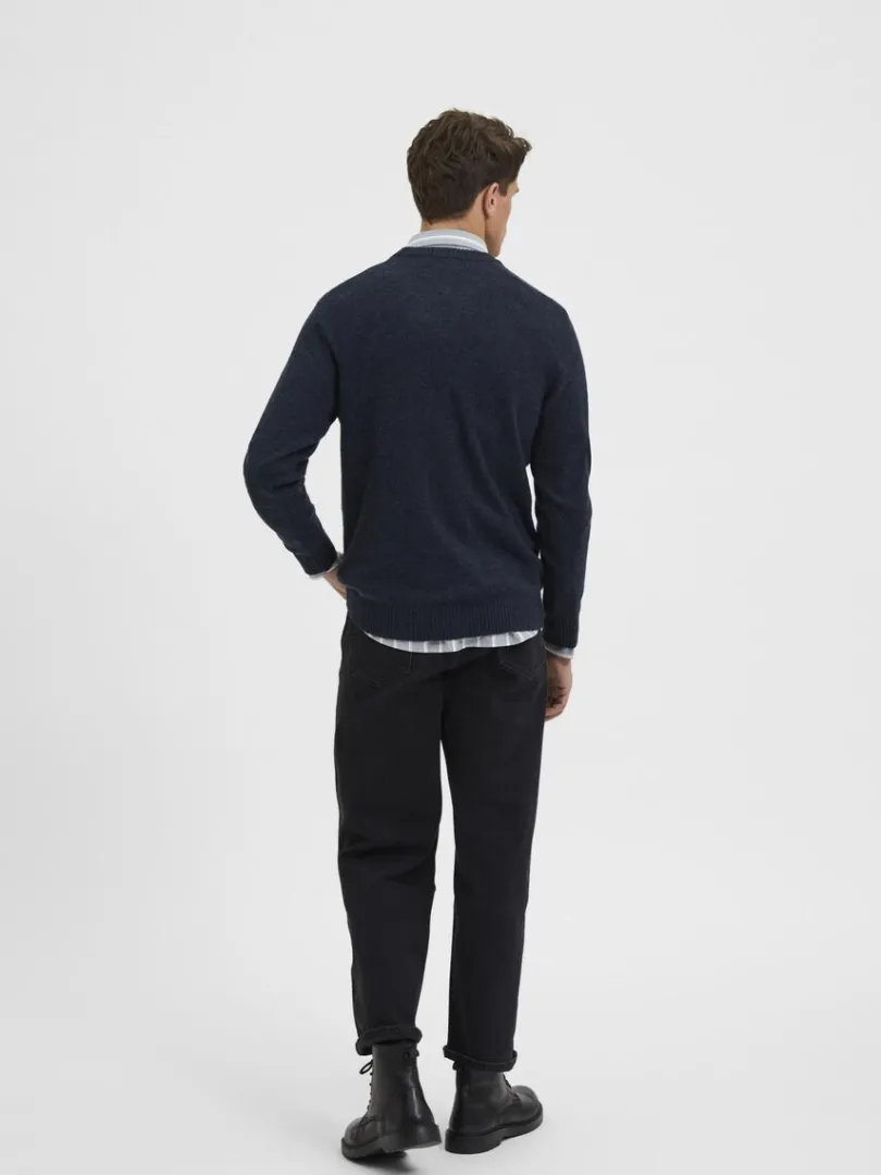 crew_neck_striktrje_5.webp Strik>SELECTED CREW NECK STRIKTRØJE Blue