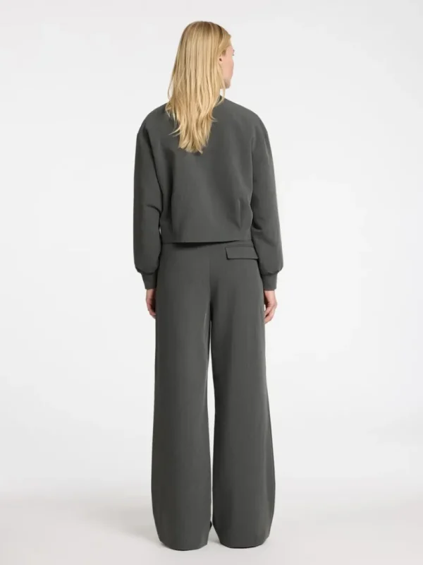 Overtøj>SELECTED CROPPED BOMBERJAKKE Grey