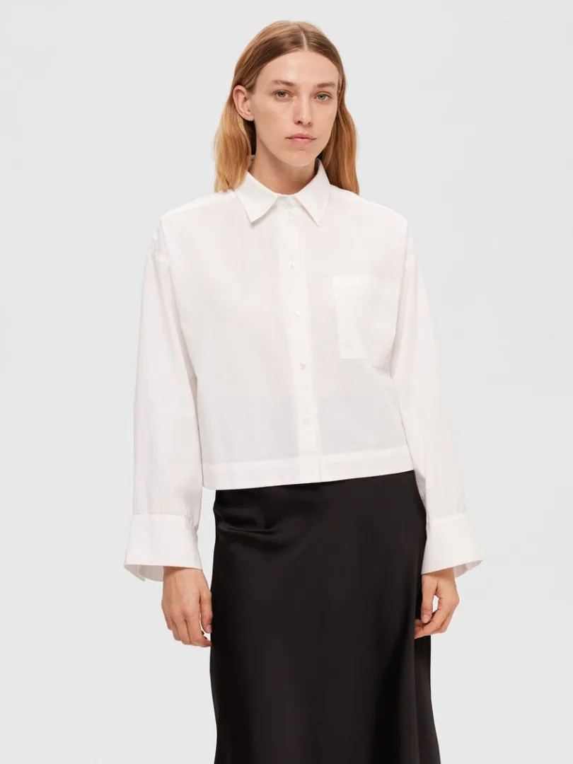 cropped_skjorte_0.webp Skjorter>SELECTED CROPPED SKJORTE White
