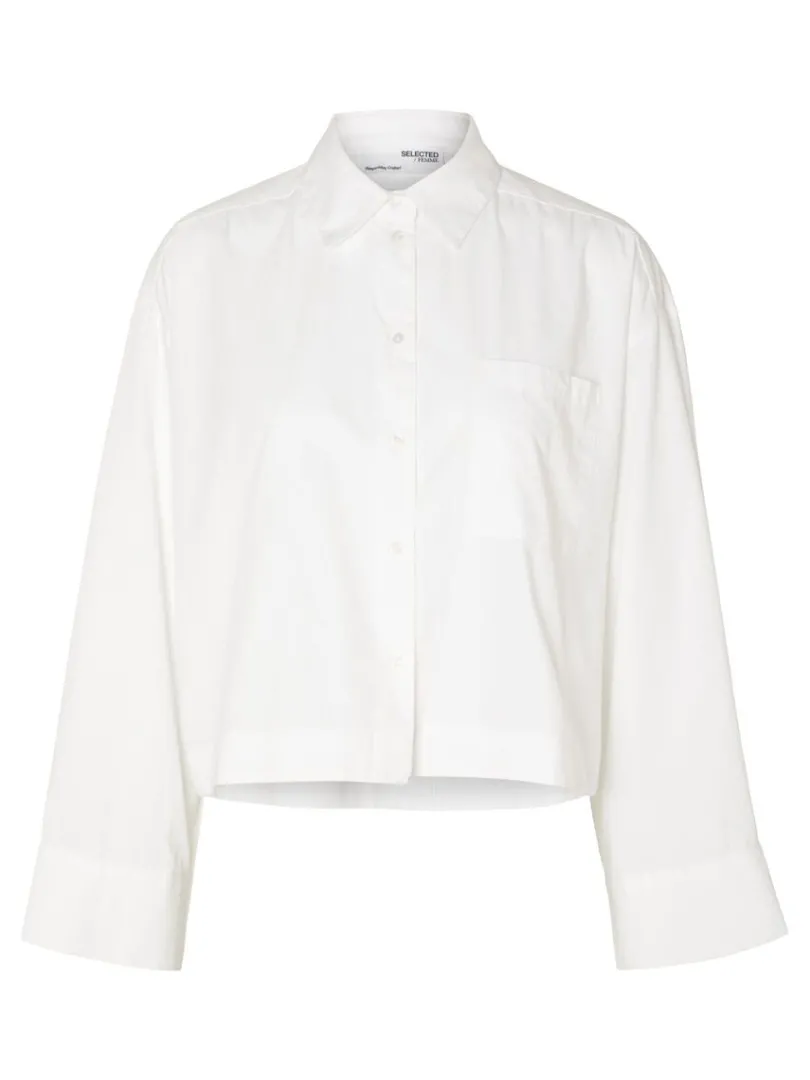 cropped_skjorte_5.webp Skjorter>SELECTED CROPPED SKJORTE White