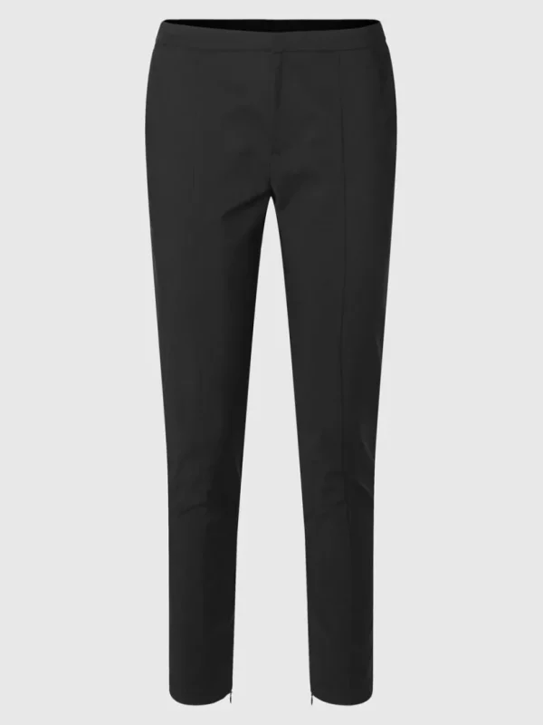 Bukser | Jakkesæt & Blazers>SELECTED CROPPED SLIM FIT BUKSER Black