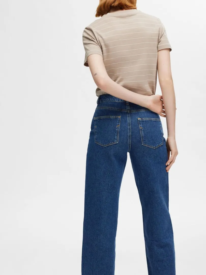 cropped_straight_fit_jean_2.webp Jeans>SELECTED CROPPED STRAIGHT FIT JEANS Blue