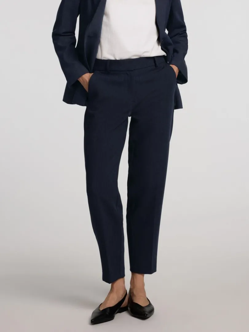 cropped_tapered_bukser_0-2.webp Bukser>SELECTED CROPPED TAPERED BUKSER Blue