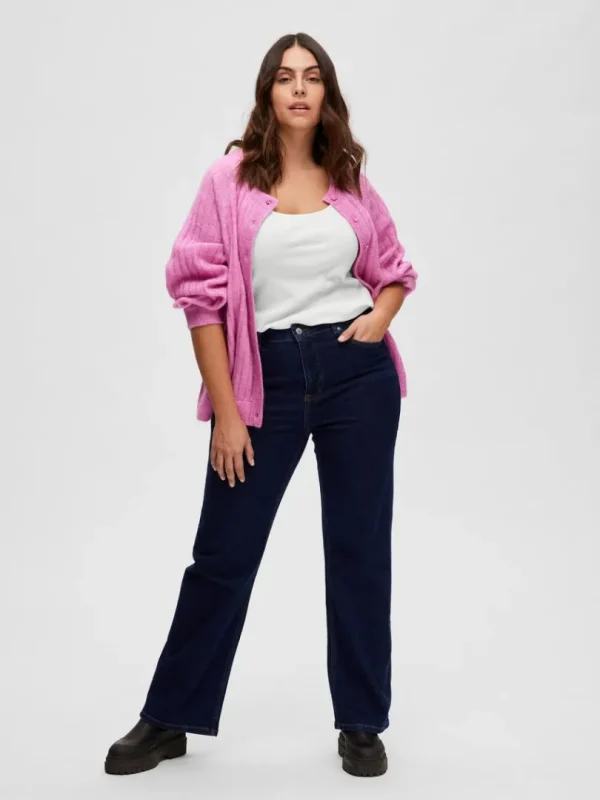 Jeans>SELECTED CURVE BOOTCUT JEANS Blue