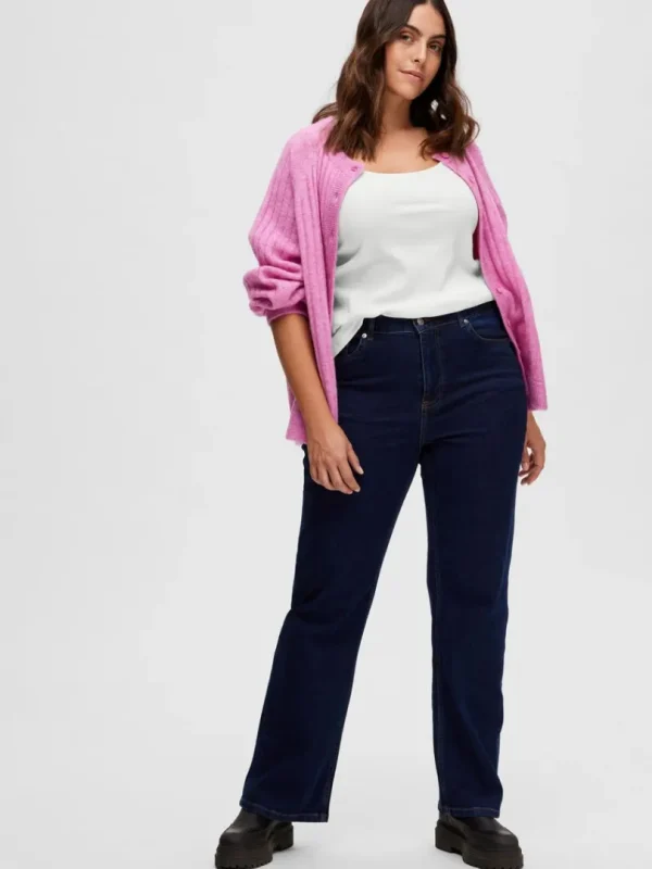 Jeans>SELECTED CURVE BOOTCUT JEANS Blue