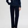 Jeans>SELECTED DARK WASH STRAIGHT FIT JEANS Blue