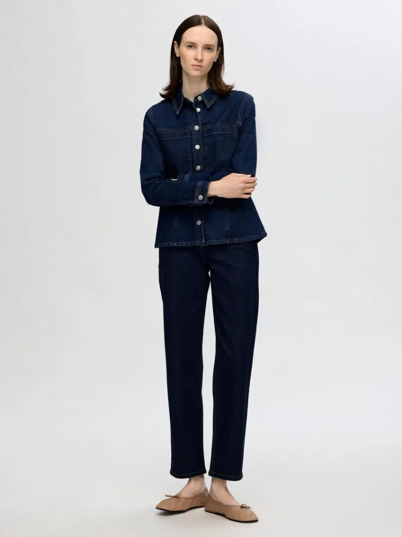 dark_wash_straight_fit_je_1.webp Jeans>SELECTED DARK WASH STRAIGHT FIT JEANS Blue