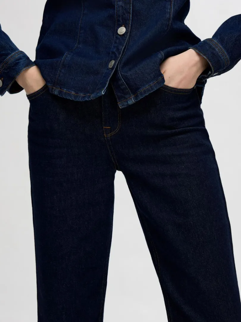 dark_wash_straight_fit_je_3.webp Jeans>SELECTED DARK WASH STRAIGHT FIT JEANS Blue