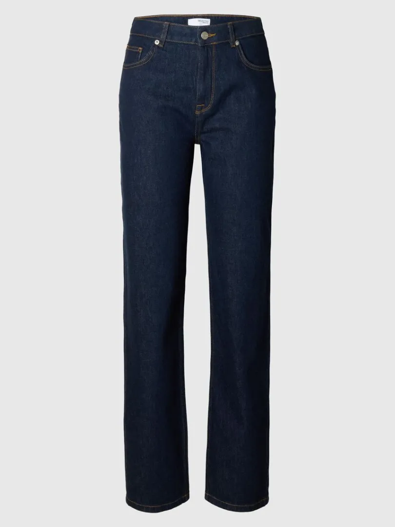 dark_wash_straight_fit_je_5.webp Jeans>SELECTED DARK WASH STRAIGHT FIT JEANS Blue