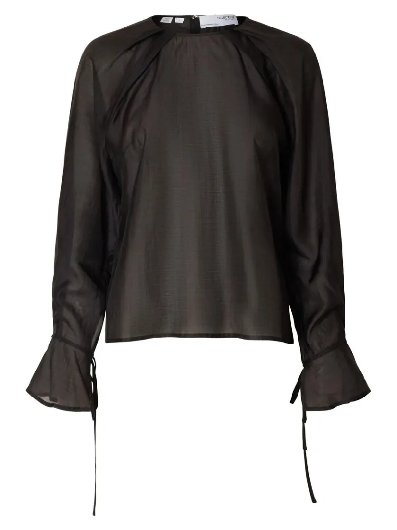 detaljeret_langrmet_bluse_5.webp Toppe Og Bluser>SELECTED DETALJERET LANGÆRMET BLUSE Black