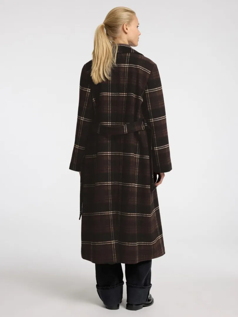dobbeltradet_trenchcoat_4.webp Overtøj>SELECTED DOBBELTRADET TRENCHCOAT Brown