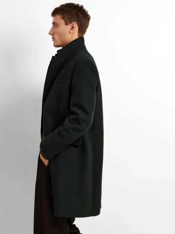 Overtøj>SELECTED ENKELTRADET 2-I-1 FRAKKE Black