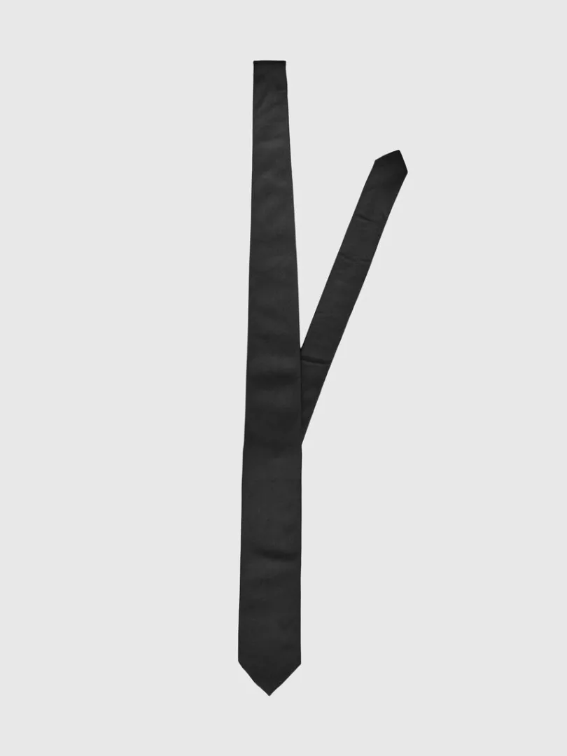 ensfarvet_slips_0-5.webp Accessories | Jakkesæt & Blazers>SELECTED ENSFARVET SLIPS Black