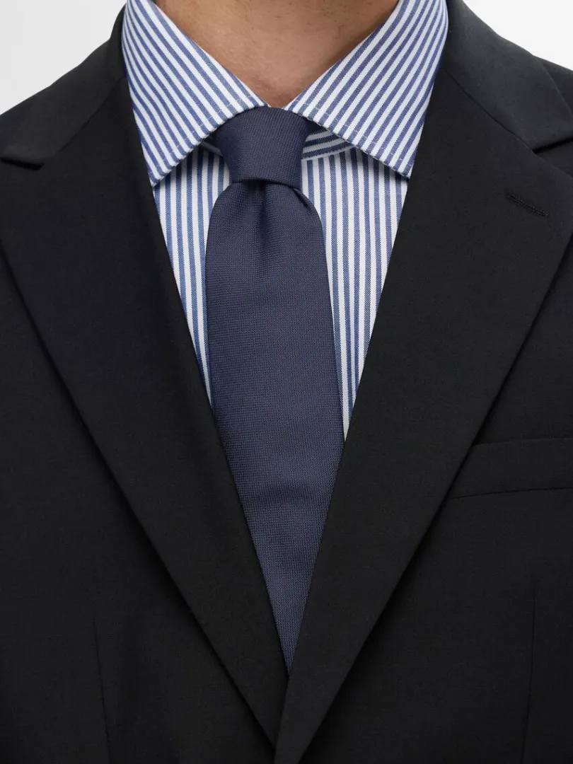 ensfarvet_slips_2-2.webp Accessories | Jakkesæt & Blazers>SELECTED ENSFARVET SLIPS Blue