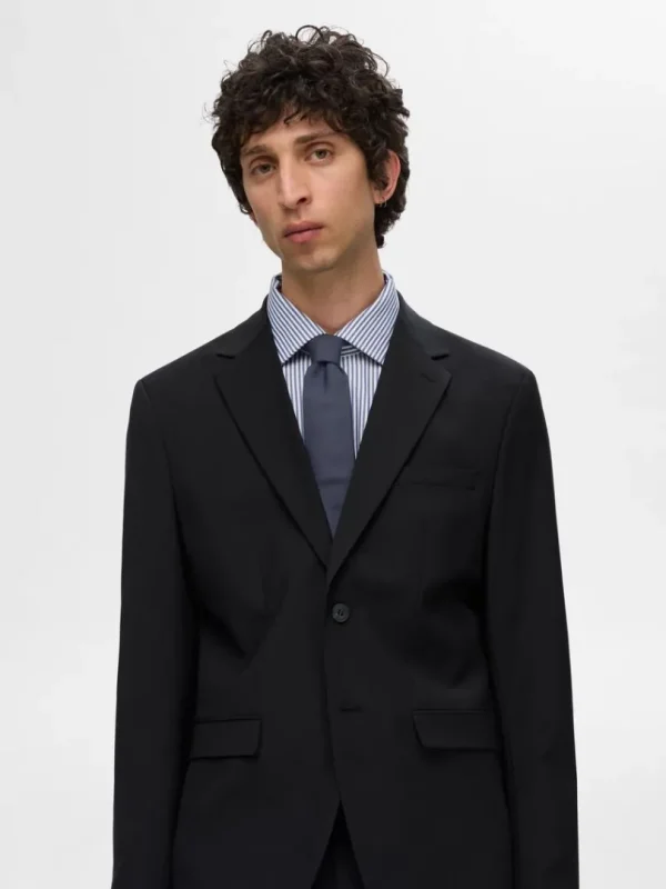 Accessories | Jakkesæt & Blazers>SELECTED ENSFARVET SLIPS Blue