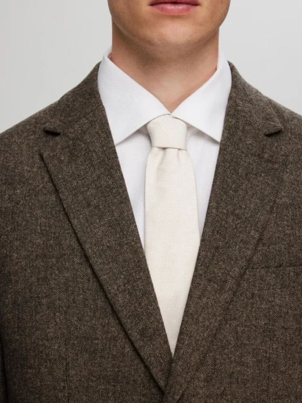 Accessories | Jakkesæt & Blazers>SELECTED ENSFARVET SLIPS Beige