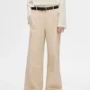 Bukser>SELECTED EXTRA WIDE FIT BUKSER Beige