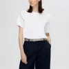 T-shirts>SELECTED FLÆSET T-SHIRT White