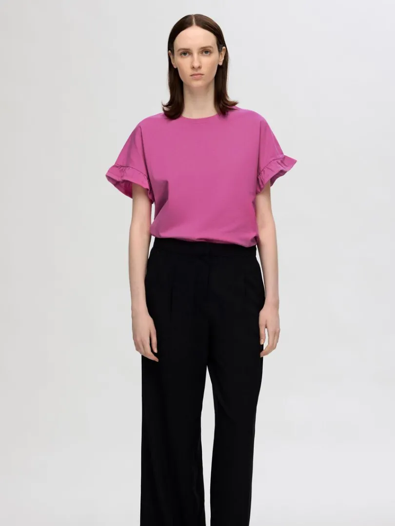 flset_tshirt_0-2.webp T-shirts>SELECTED FLÆSET T-SHIRT Pink