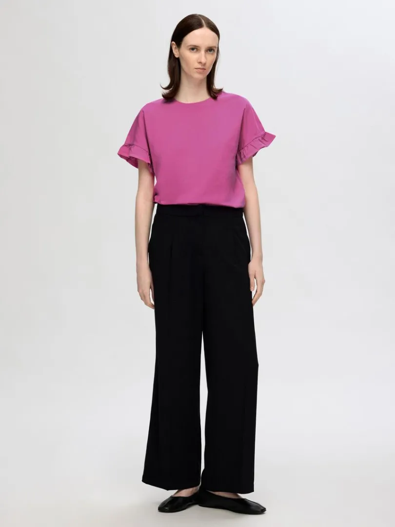 flset_tshirt_1-2.webp T-shirts>SELECTED FLÆSET T-SHIRT Pink