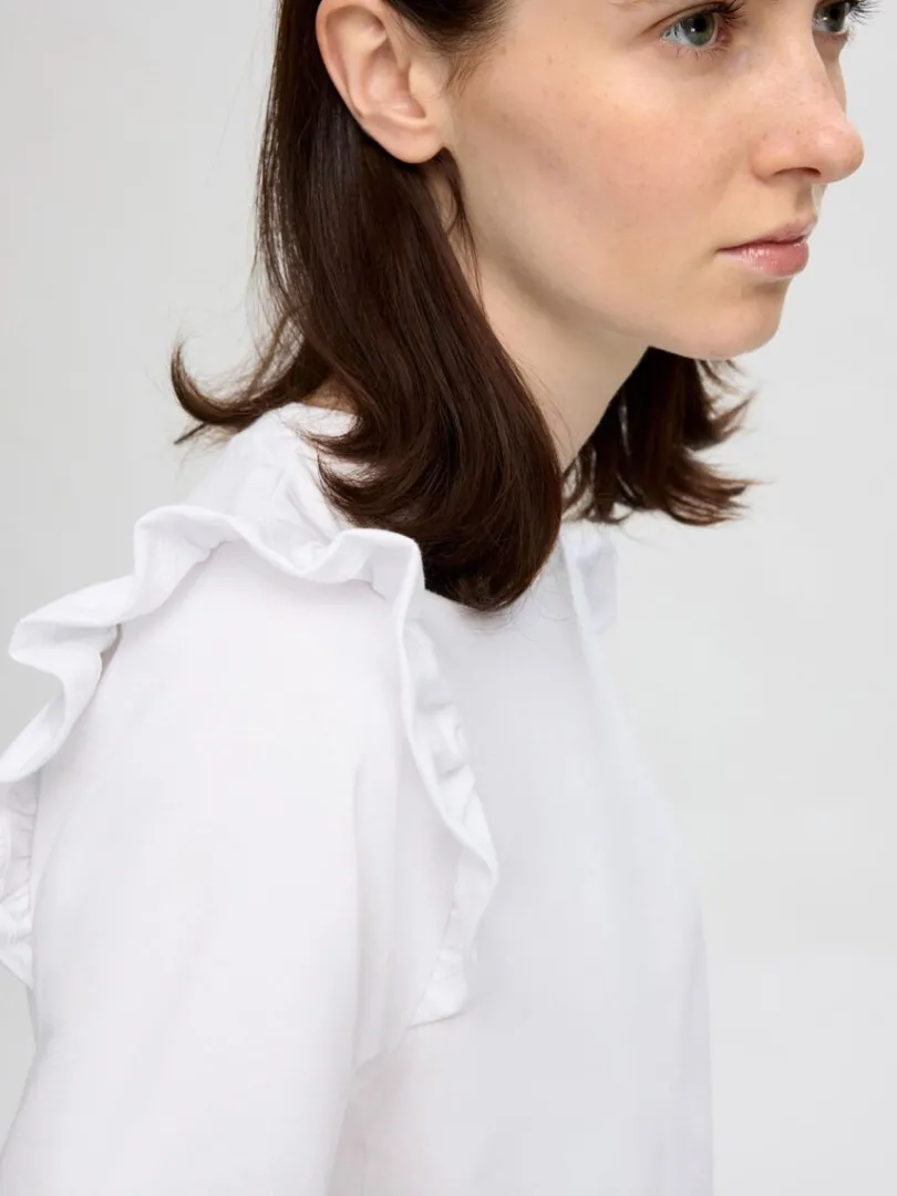 flset_tshirt_2-1.webp T-shirts>SELECTED FLÆSET T-SHIRT White