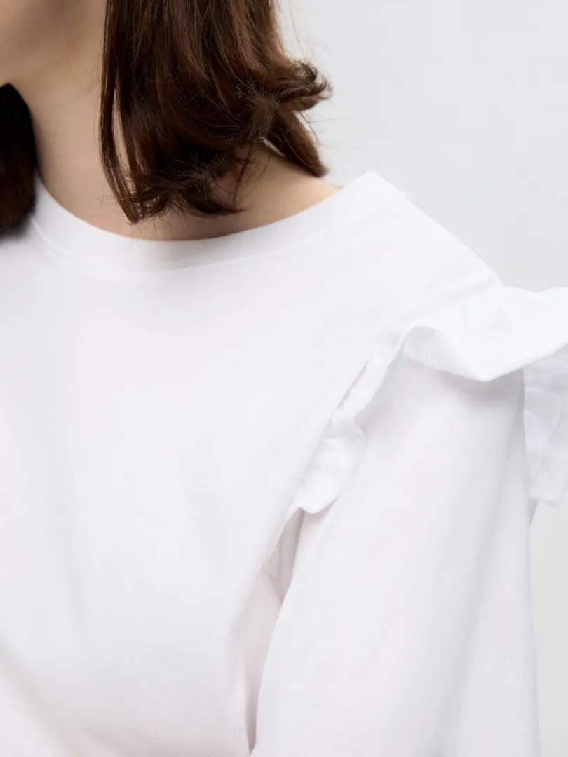 flset_tshirt_3-1.webp T-shirts>SELECTED FLÆSET T-SHIRT White