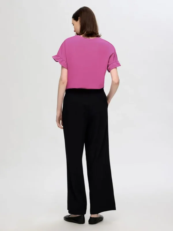 T-shirts>SELECTED FLÆSET T-SHIRT Pink