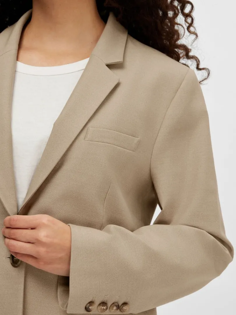 formel_blazer_3.webp Jakkesæt & Blazers>SELECTED FORMEL BLAZER Beige
