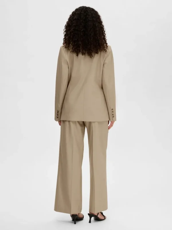 Jakkesæt & Blazers>SELECTED FORMEL BLAZER Beige