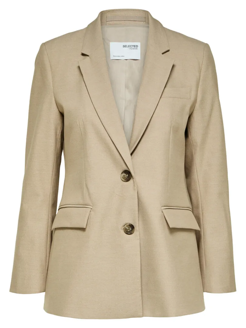 formel_blazer_5.webp Jakkesæt & Blazers>SELECTED FORMEL BLAZER Beige
