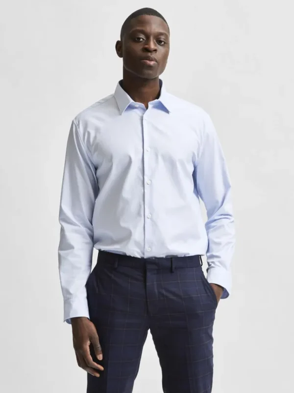 Skjorter>SELECTED FORMEL SKJORTE Blue