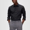 Skjorter>SELECTED FORMEL SKJORTE Black
