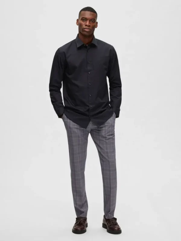 Skjorter>SELECTED FORMEL SKJORTE Black