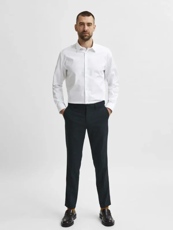 Skjorter>SELECTED FORMEL SKJORTE White