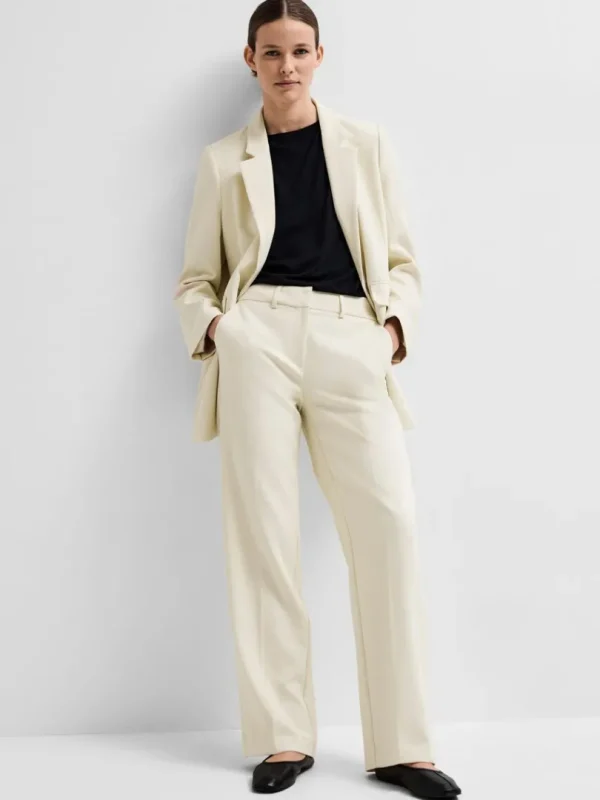 Bukser | Jakkesæt & Blazers>SELECTED FORMELLE HABITBUKSER Beige