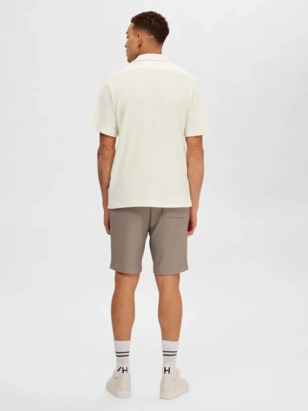 Skjorter>SELECTED FROTTÉ SKJORTE White