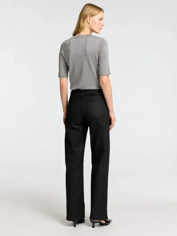 Toppe Og Bluser | Strik>SELECTED GLIMMER STRIKKET TOP Grey