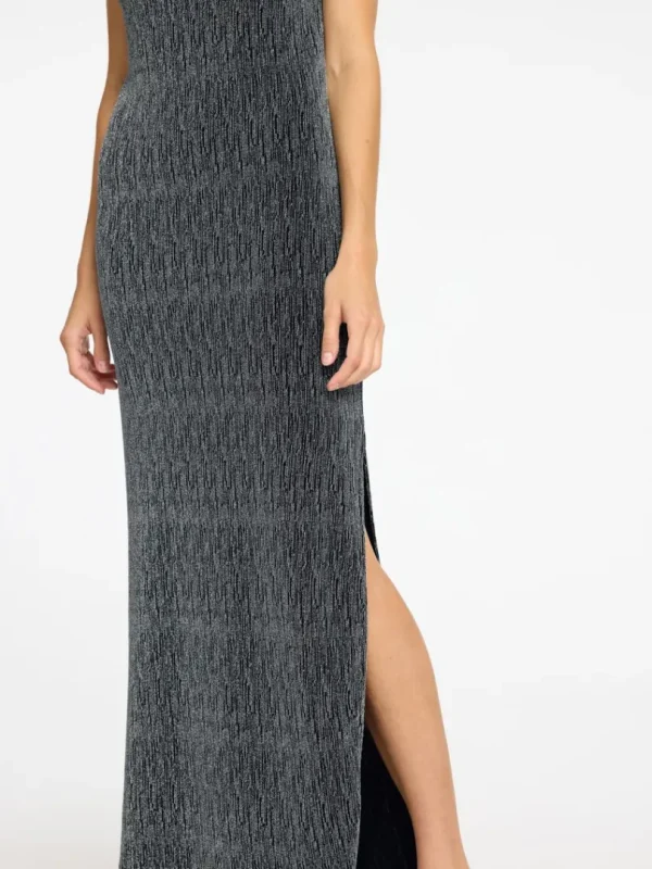 Kjoler>SELECTED GLITRENDE MAXIKJOLE Black