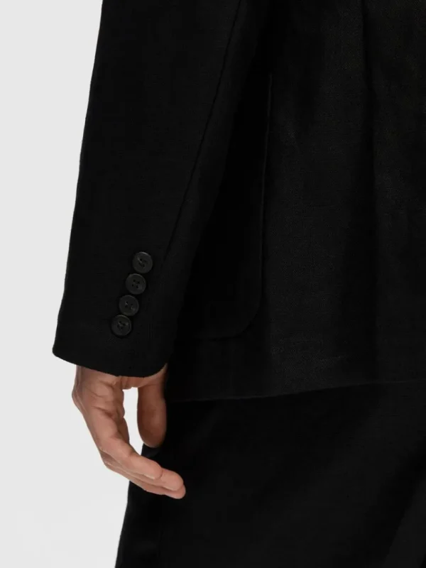 Jakkesæt & Blazers>SELECTED 100% HAMP BLAZER Black