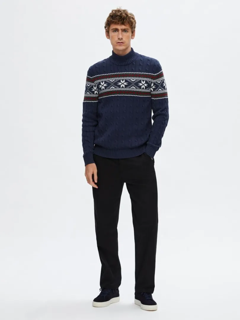 hj_hals_julesweater_0-3.webp Strik>SELECTED - HØJ HALS JULESWEATER Blue