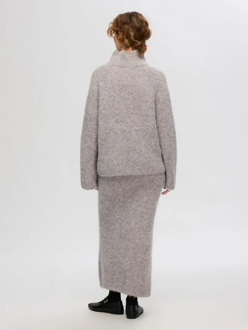 hj_hals_pullover_4.webp Strik>SELECTED HØJ HALS PULLOVER Grey