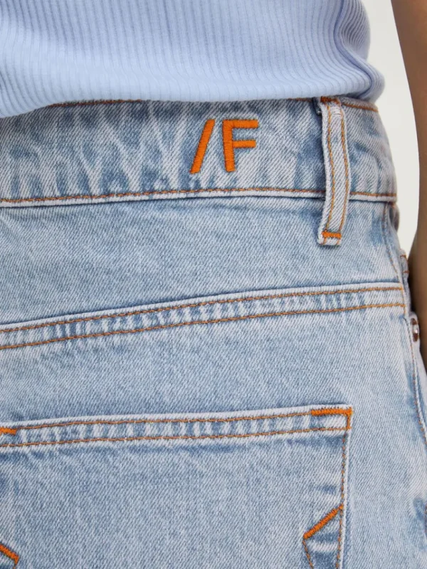 Shorts>SELECTED HØJTALJEDE DENIMSHORTS Blue