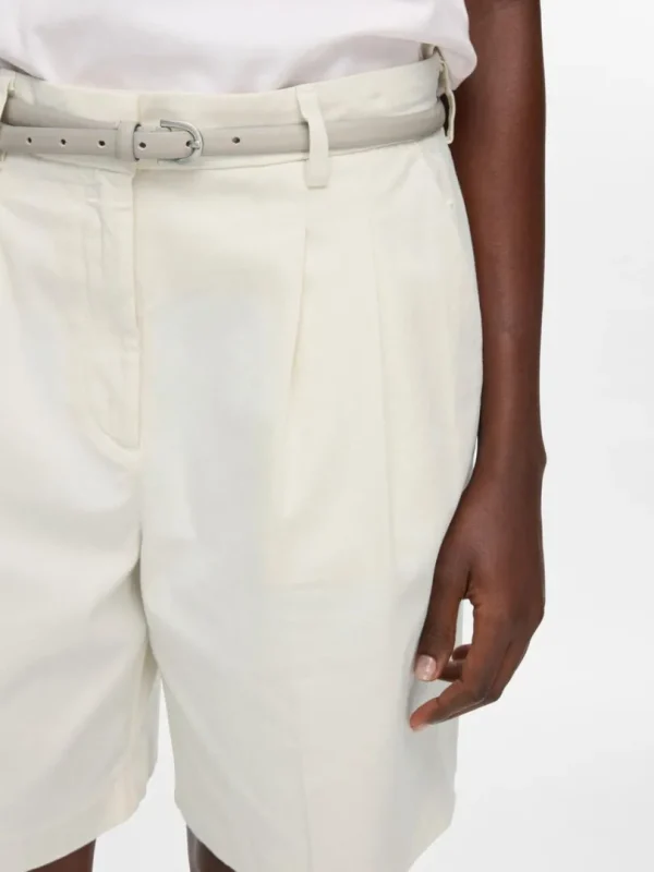 Shorts>SELECTED HØJTALJET CHINOSHORTS Beige