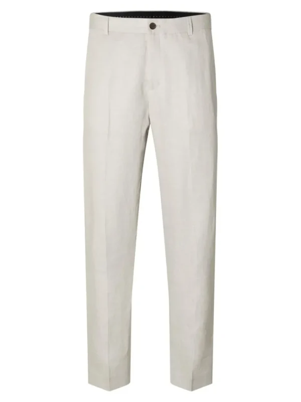 Bukser | Jakkesæt & Blazers>SELECTED 100% HØR HABITBUKSER Beige