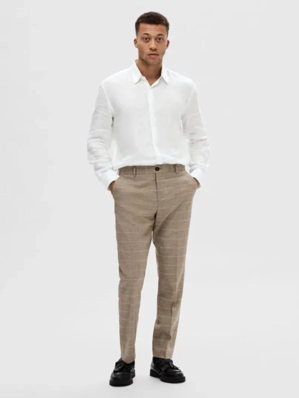 Skjorter>SELECTED 100% HØR SKJORTE White
