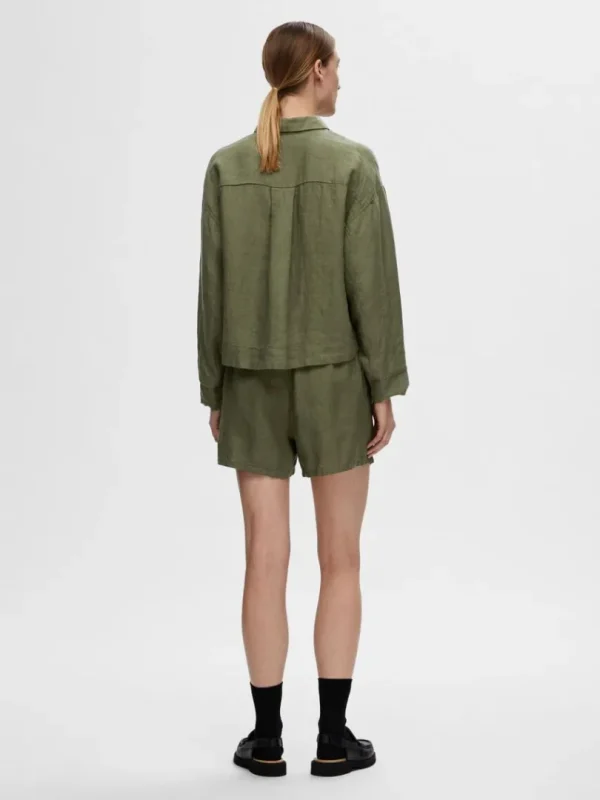 Skjorter>SELECTED HØR SKJORTE Green