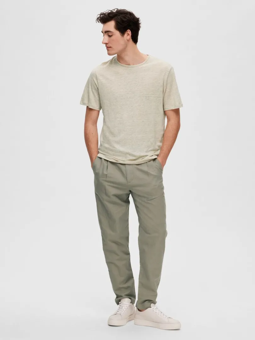 hr_tshirt_1-1.webp T-shirts>SELECTED HØR T-SHIRT Beige