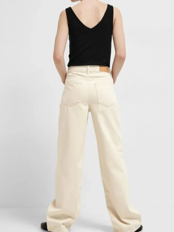 Jeans>SELECTED HVID WIDE FIT JEANS White
