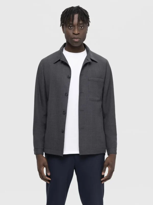 Jakkesæt & Blazers>SELECTED HYBRID BLAZER Grey